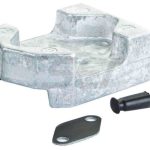 Zinc Anode Lower Transom, Replaces OE#821631