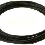 Black Tubing (soft), 1/4" for Exterior Use