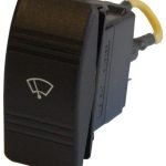 Rocker Switch for Wiper Motors, 2-Speed, 12/24V
