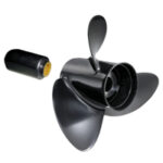Rubex 3 9311-114-12 Aluminum Boat Propeller