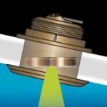 Airmar B164 1KW Bronze TH 12D Tilted Element 10P Furuno