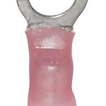 Ancor 8AWG 3/8 Ring Terminal Heat Shrink Red 25 Pack