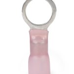 Ancor 8AWG 1/2 Ring Terminal Heat Shrink Red 25 Pack