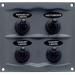BEP 900-4WP 4 Way Switch Panel