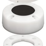 Blue Sea CableClam 1.4" Stainless Steel Cover Max Cable Dia 0.56