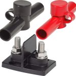 Blue Sea PowerPost Dual 2 x 3/8" Studs w/Insulators