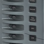 Blue Sea Weather Deck Panel 12v 8 Gang Switch Panel