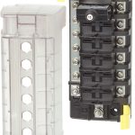 Blue Sea ST CLB Circuit Breaker Block - 6 position with Negative Bus