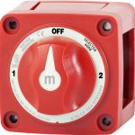 Blue Sea M-Series Battery Switch On/Off/On with Knob