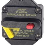 Blue Sea 285-Series 40 Amp Circuit Breaker Panel Mount
