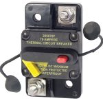 Blue Sea 285-Series 70 Amp Circuit Breaker Surface Mount