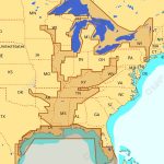 C-MAP NA-M023 Max Wide C Card Gulf Coast , Great Lakes and Rivers