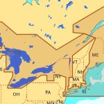 C-MAP NA-M026 Max Wide microSD Great Lakes, Northeast and Approaches