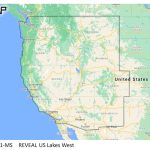 C-MAP Reveal Inland US Lakes West