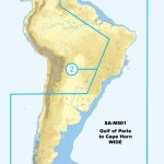C-MAP SA-M501 Max Wide SD Gulf Of Paria - Cape Horn