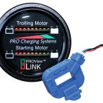 Dual Pro Lithiumm Battery Status Indicator w/2 CT's Dual Marine Round Display