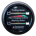 Dual Pro Battery Fuel Gauge For 2 - 12v Systems