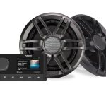 Fusion MS-RA210KSPG Bundle MS-RA210 Stereo with Pair XS Sport Speakers