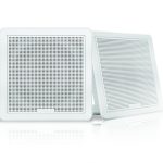 Fusion FM-F65SW 6.5" White Square Flush Mount Speakers