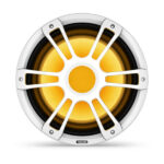 Fusion SG-SL123SPW 12" 600 Watt Sub-Woofer Sports Grill White