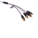 Fusion MS-FRCA25 25' 4-Way Shielded Twisted RCA Cable