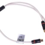 Fusion MS-RCAYM 1Female-2Male Shielded Twisted RCA Y-Cable