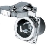 Hubbell HBL504SS SS Inlet 50A 125/250V