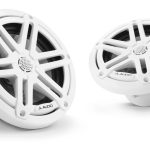 JL Audio M3 6.5in Coaxial Speakers White Sport Grille