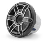 JL Audio M6 8in Subwoofer with Titanium Sport Grille Infinite Baffle