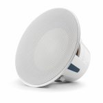 JL Audio M6 10in Subwoofer with White Luxe Grille Infinite Baffle