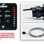 Lenco LED Flybridge Key Pad With 20' Shielded Harness For Use with 15169-001