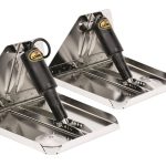 Lenco 18"x14" Heavy Duty Trim Tab Kit 12v Requires Switch