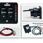 Lenco LED Two-Piece Indicator Switch with Pigtail for Single Actuator Systems