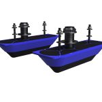Lowrance Dual Stainless Steel TH For Structure Scan 3D