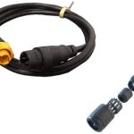 Lowrance RJ45 to 5-Pin Male 1.5 meter Cable with Boot