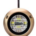 Lumitec Zambezi X2 Dual Color Blue/White FOR PONTOON BOATS Bronze Housing 12/24v LED