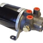 Octopus 1000cc/min Reversing Gear Pump w/1/4" NPT 12vDC