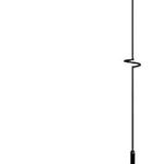 Shakespeare 5218 19" Black Magnetic Mount VHF Antenna