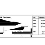 Simrad CB1 Cantilever Bracket