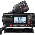 Standard Matrix AIS/GPS Black 25W Fixed Mount VHF NMEA2000