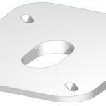 Seaview 4 Degree Wedge Mount Fit Most 15-18in 2KW Domes