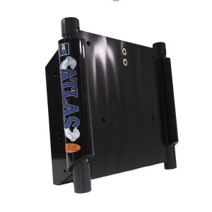 T-H Marine Atlas 10" Jack Plat Standard Hydraulic Black Anodized