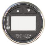 TH Marine Hydraulic Gauge Kit Fits Atlas 6,10,12 & 14" Jack Plates, Stainless Steel Bezel