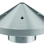 TH Marine G-Force Eliminator Clear Prop Nut For Minn Kota 35-70