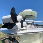 TH Marine G-Force Eliminator White Prop Nut For Minn Kota 80,101,112