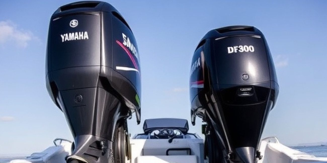 Yamaha F300 vs Suzuki DF300 Outboard Lower Unit