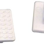 Weld Mount AT-3 Wire Tie Mount, Small White 30 Pack