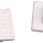 Weld Mount AT-3 Wire Tie Mount, Small White 100 Pack