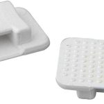 Weld Mount AT-5 Wire Tie Mount, Large White 50 Pack