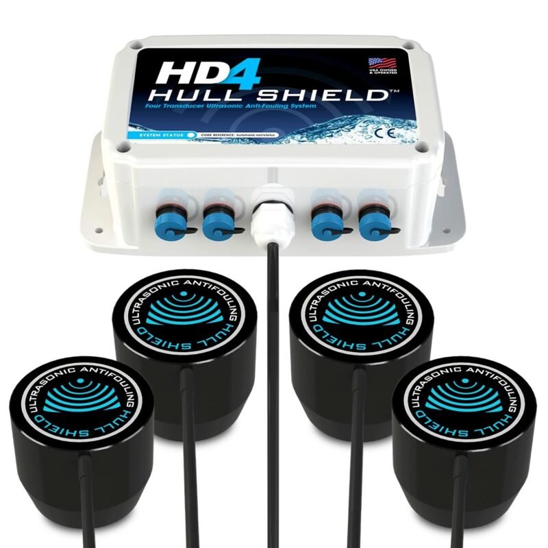 Hull Shield HD4 Ultrasonic Antifouling System – 4 Transducer Unit